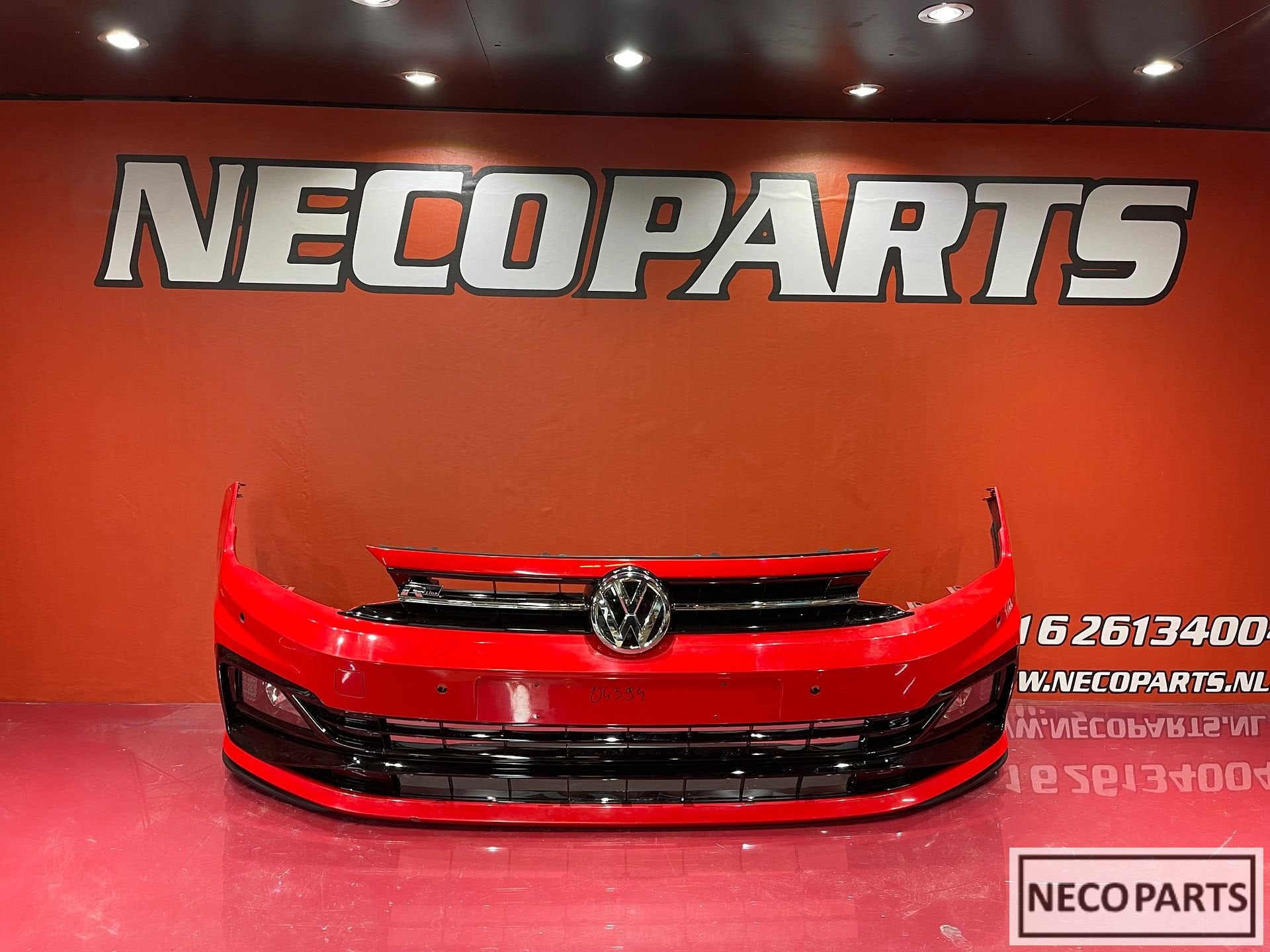 VW POLO 2G R-LINE R LINE  BUMPER VOORBUMPER COMPLEET, Gebruikt, Volkswagen, -, Ophalen of Verzenden