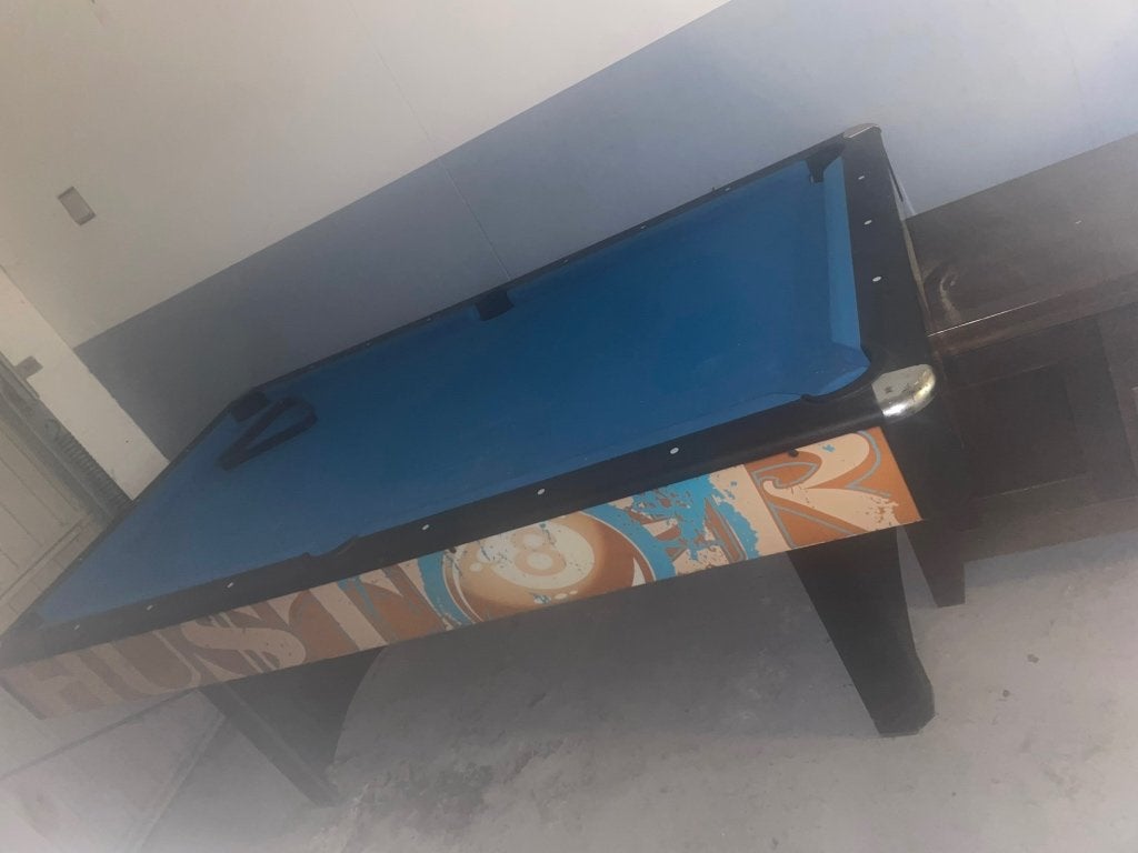Pooltafel Incl ballen en keu’s, Sport en Fitness, Biljarten en Poolen, Ophalen, Gebruikt, Pooltafel