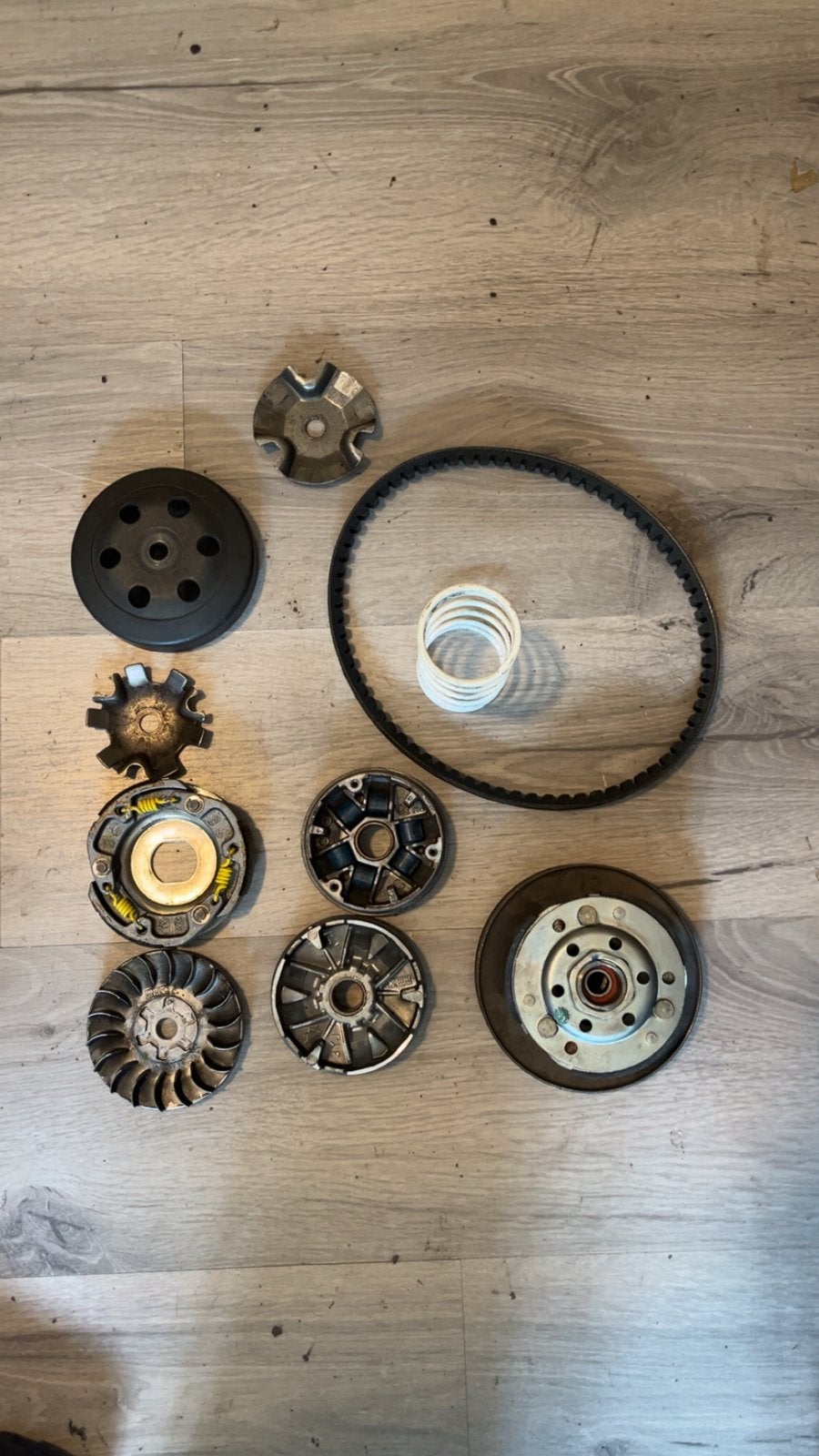Originele overbrenging Yamaha Jog R, Fietsen en Brommers, Brommeronderdelen | Scooters, Ophalen, Gebruikt, Overige typen, Yamaha