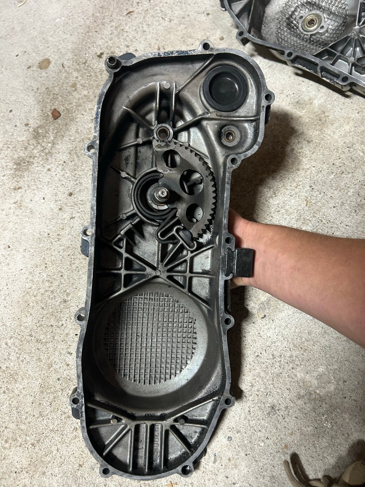 Piaggio Zip 2t carterkap compleet!, Ophalen of Verzenden, Gebruikt, Kap, Piaggio