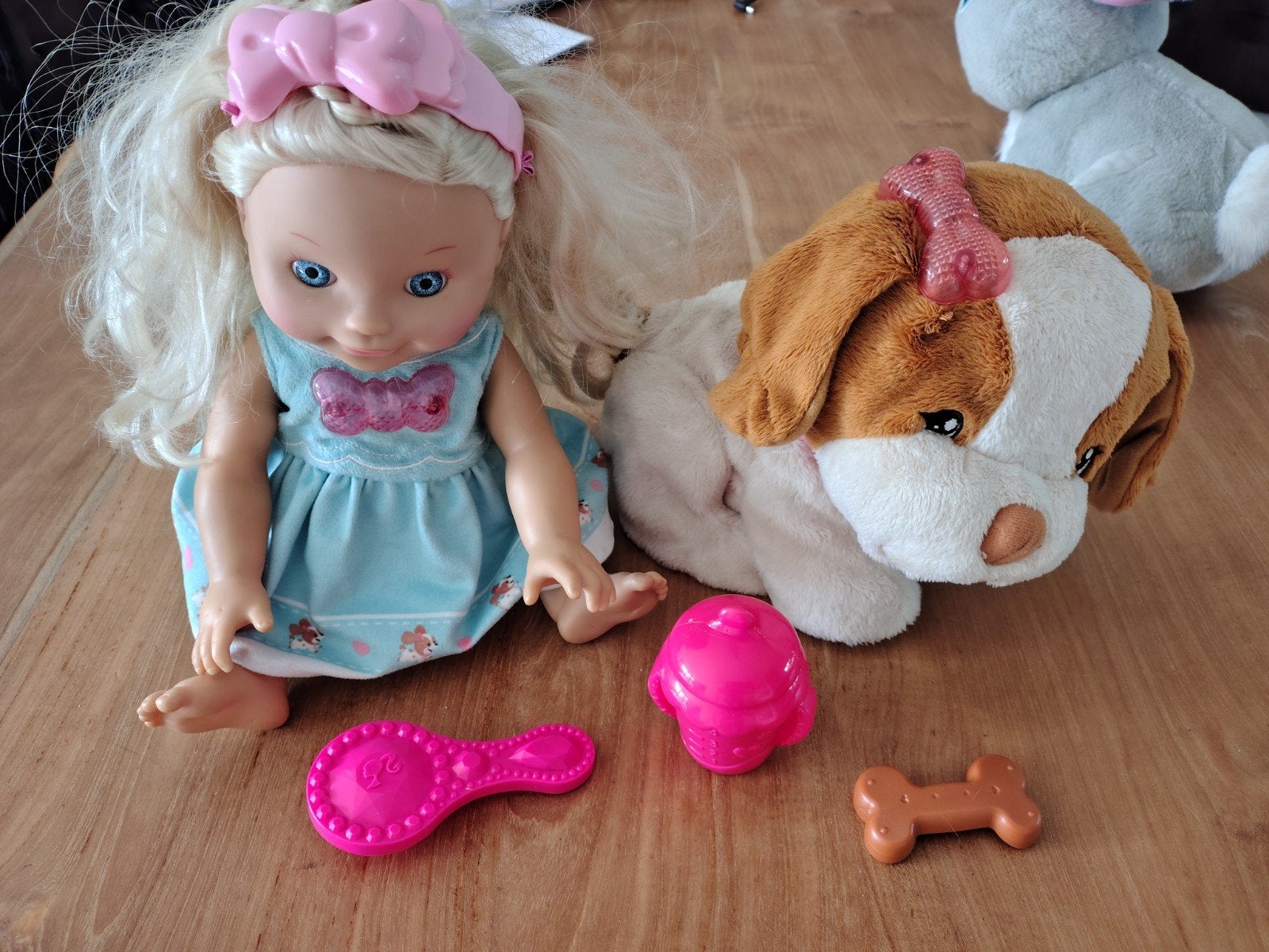 V Tech Little Love, Ophalen of Verzenden, Zo goed als nieuw, Babypop
