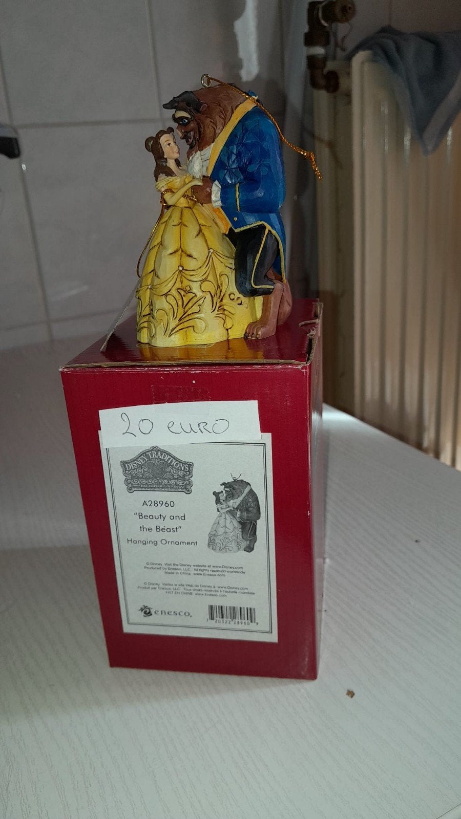 Disney Traditions Belle en het Beest Hangornament, Ophalen