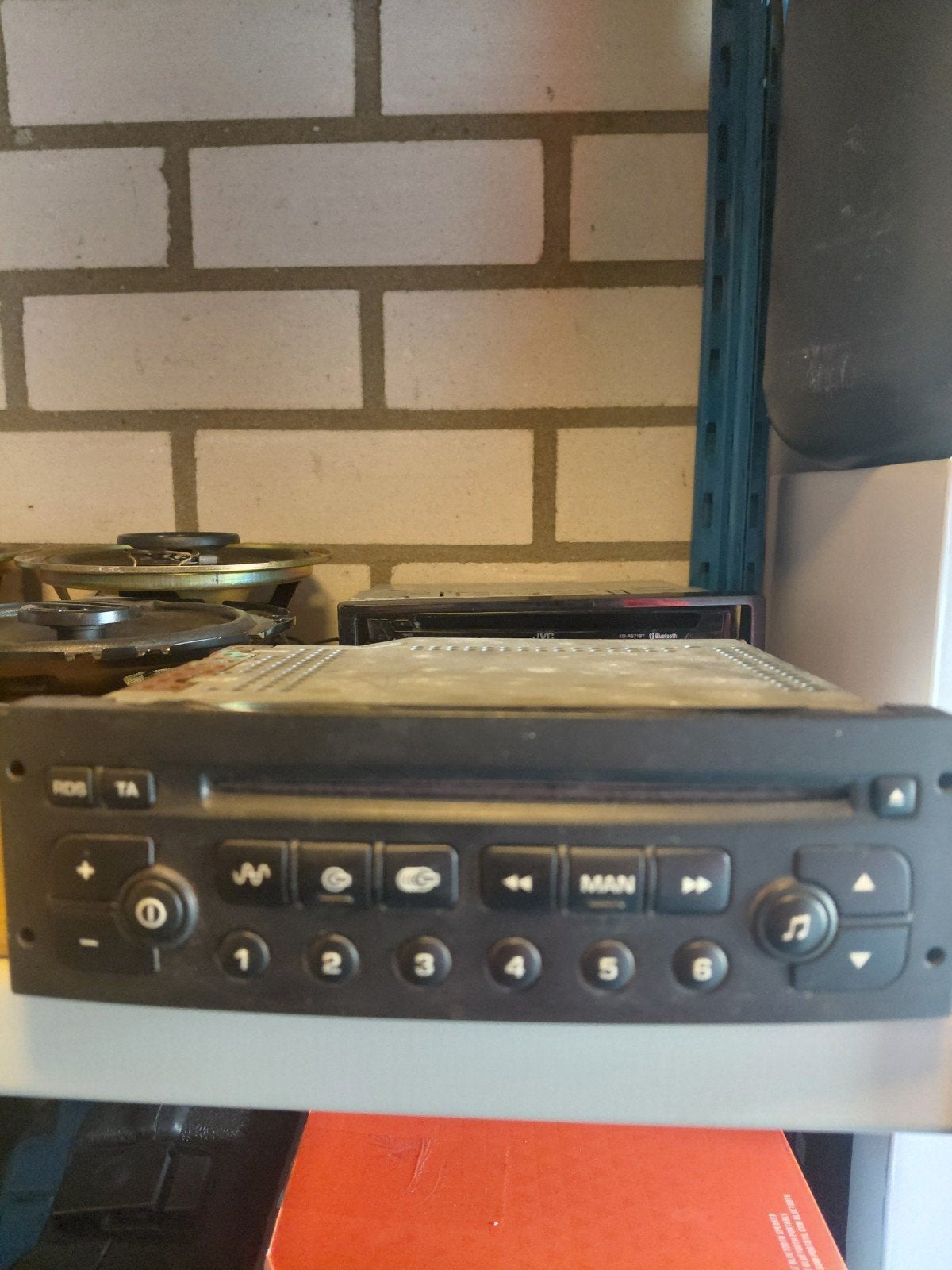 Peugeot/Citroën autoradio - Gebruikt, Ophalen, Gebruikt