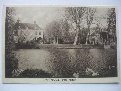 P260 Den Haag - Park Marlot, Verzenden, 1920 tot 1940, Ongelopen, Zuid-Holland