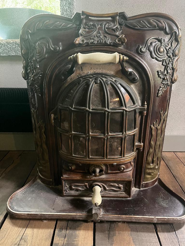 Oud Pied Selle Gaskachel, Huis en Inrichting, Kachels, Ophalen, Gebruikt, Gas, Vrijstaand