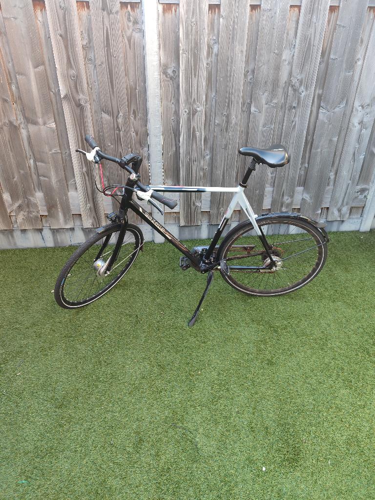 Gazelle eclipse, stationsfiets, Ophalen, Gebruikt, Versnellingen, Schijfrem