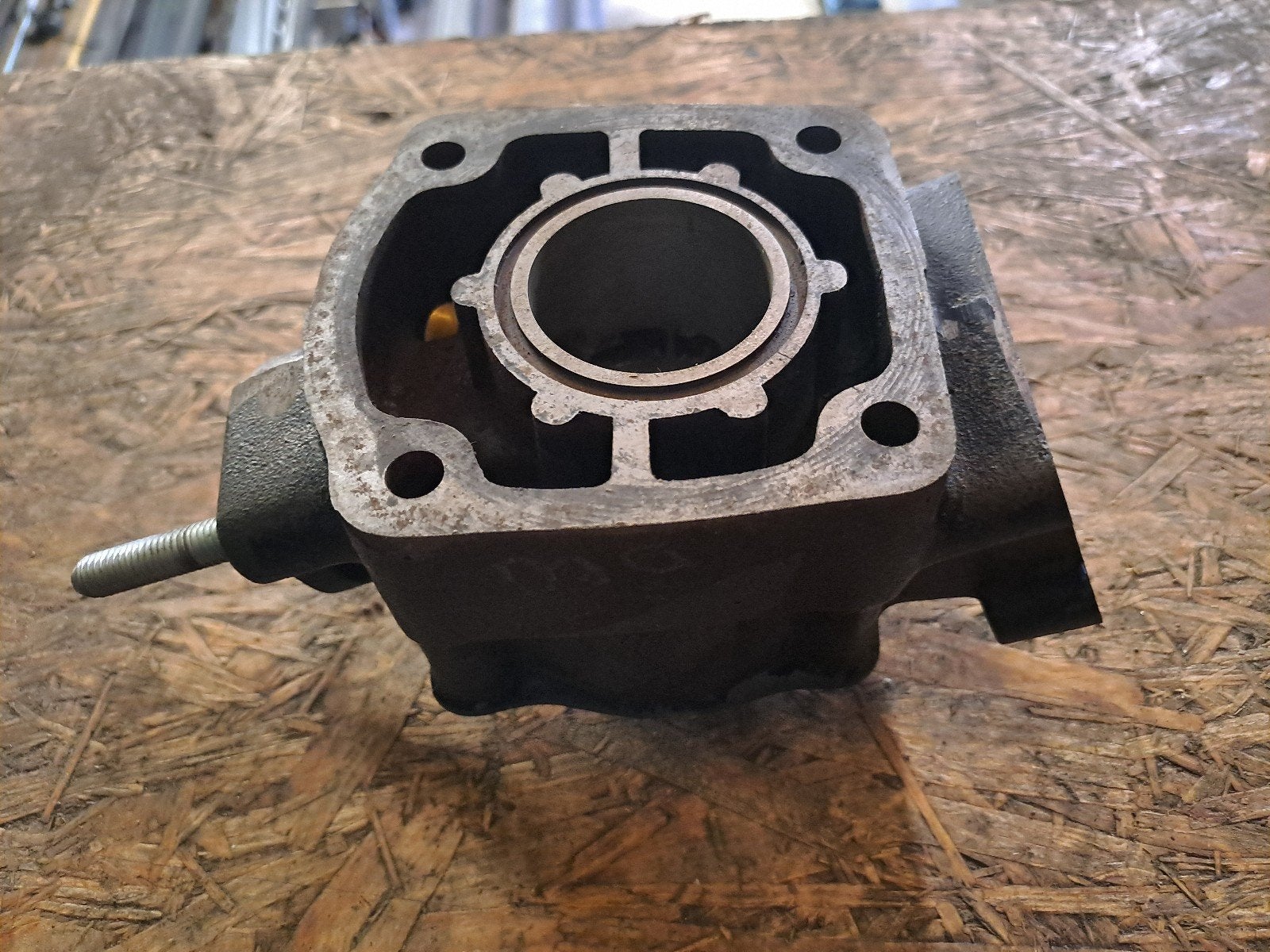 Zeer snelle Honda NSR50 cilinderset met expansie uitlaat, Fietsen en Brommers, Ophalen of Verzenden, Gebruikt, Cilinder, Fast Arrow