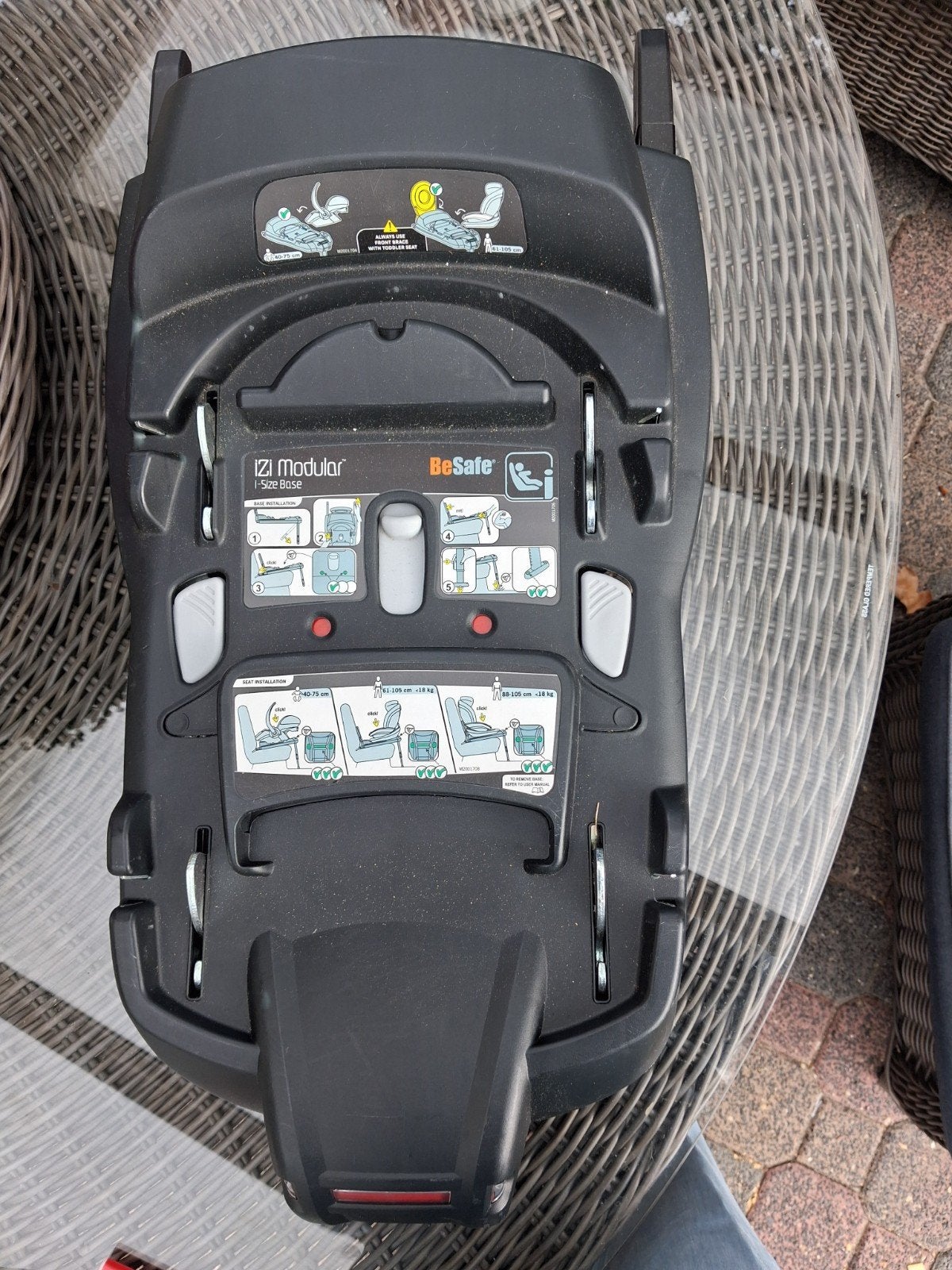 isofix besafe, Kinderen en Baby's, 15 t/m 36 kg, Zo goed als nieuw, Isofix, Ophalen