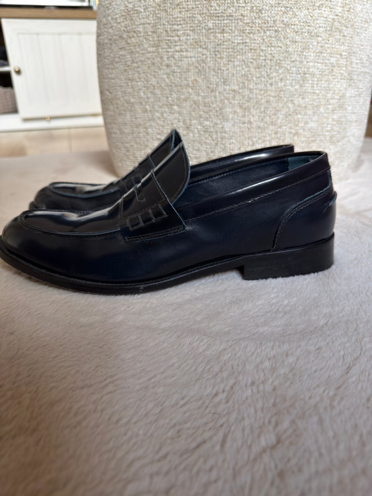 Spada Roma Heren Loafers Maat 43, Ophalen of Verzenden, Gedragen, Zwart, Loafers