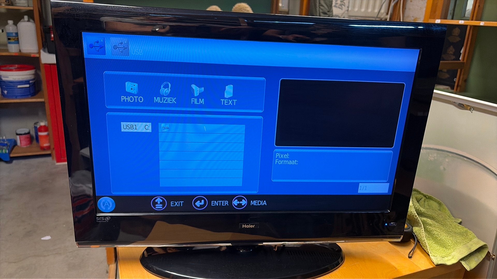 Winkel tv, Audio, Tv en Foto, Televisies, Gebruikt, 50 Hz, 60 tot 80 cm, Ophalen