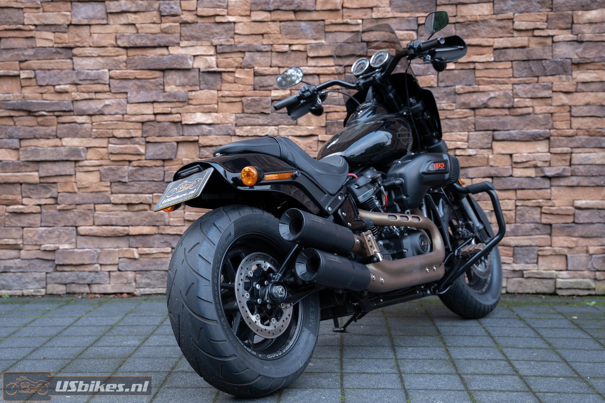 Harley-Davidson FXFBS Fat Bob Softail 114 Clubstyle NL-motor, Motoren, Info@harley-davidson.com, Harley--Davidson, Gebruikt, Bedrijf