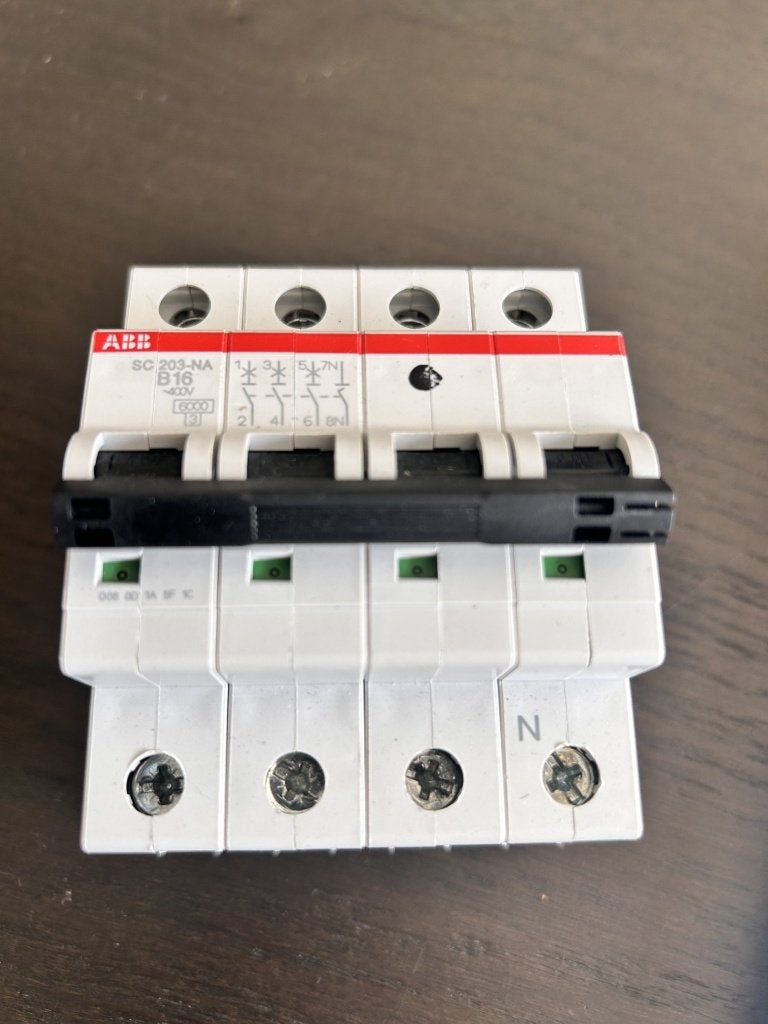 ABB installatieautomaat B16 3-fase, Verzenden, Nieuw, ABB, Aardlekautomaat