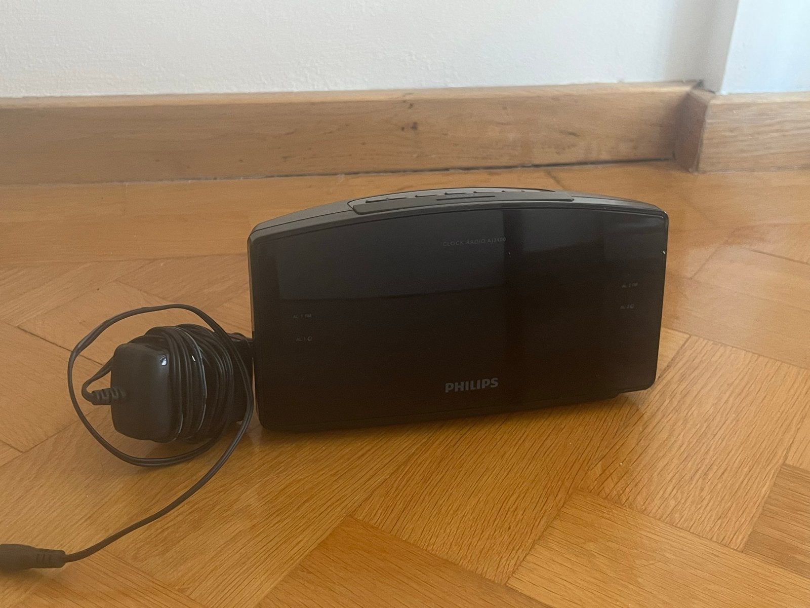 Philips AJ3400/05 Digitale Wekkerradio Zwart, Audio, Tv en Foto, Ophalen of Verzenden, Zo goed als nieuw, Radio