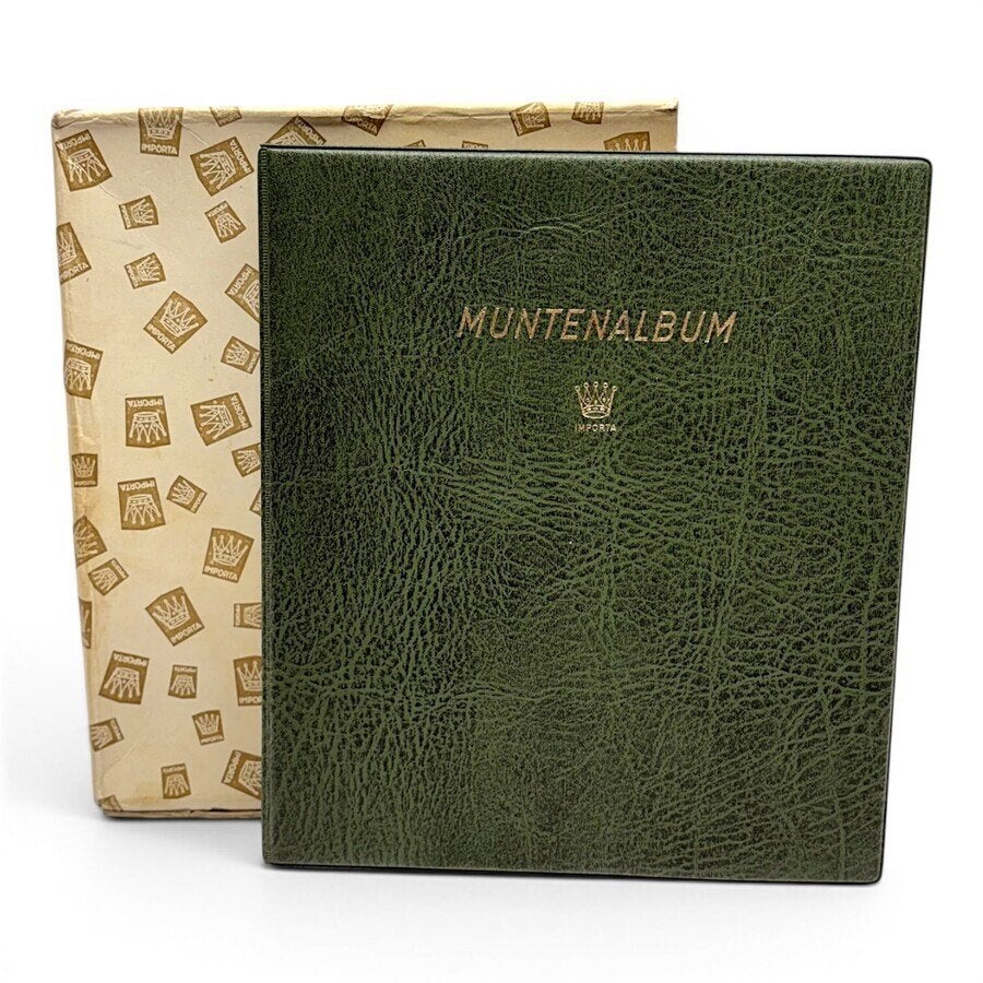 Muntenalbum met Nederlands muntgeld en medailles, Ophalen of Verzenden, Koningin Wilhelmina, Losse munt, Zilver