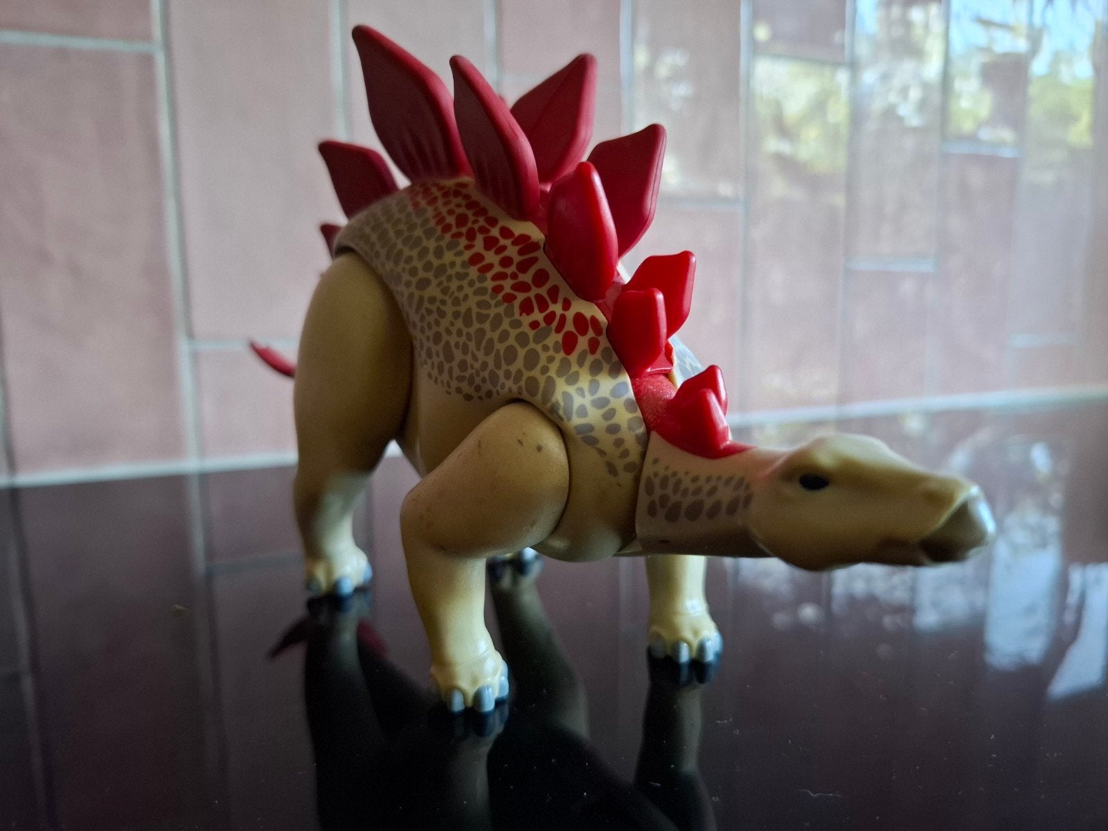 Playmobil Stegosaurus Dinosaurus Figuur, Kinderen en Baby's, Speelgoed | Playmobil, Gebruikt, Losse onderdelen, Ophalen of Verzenden