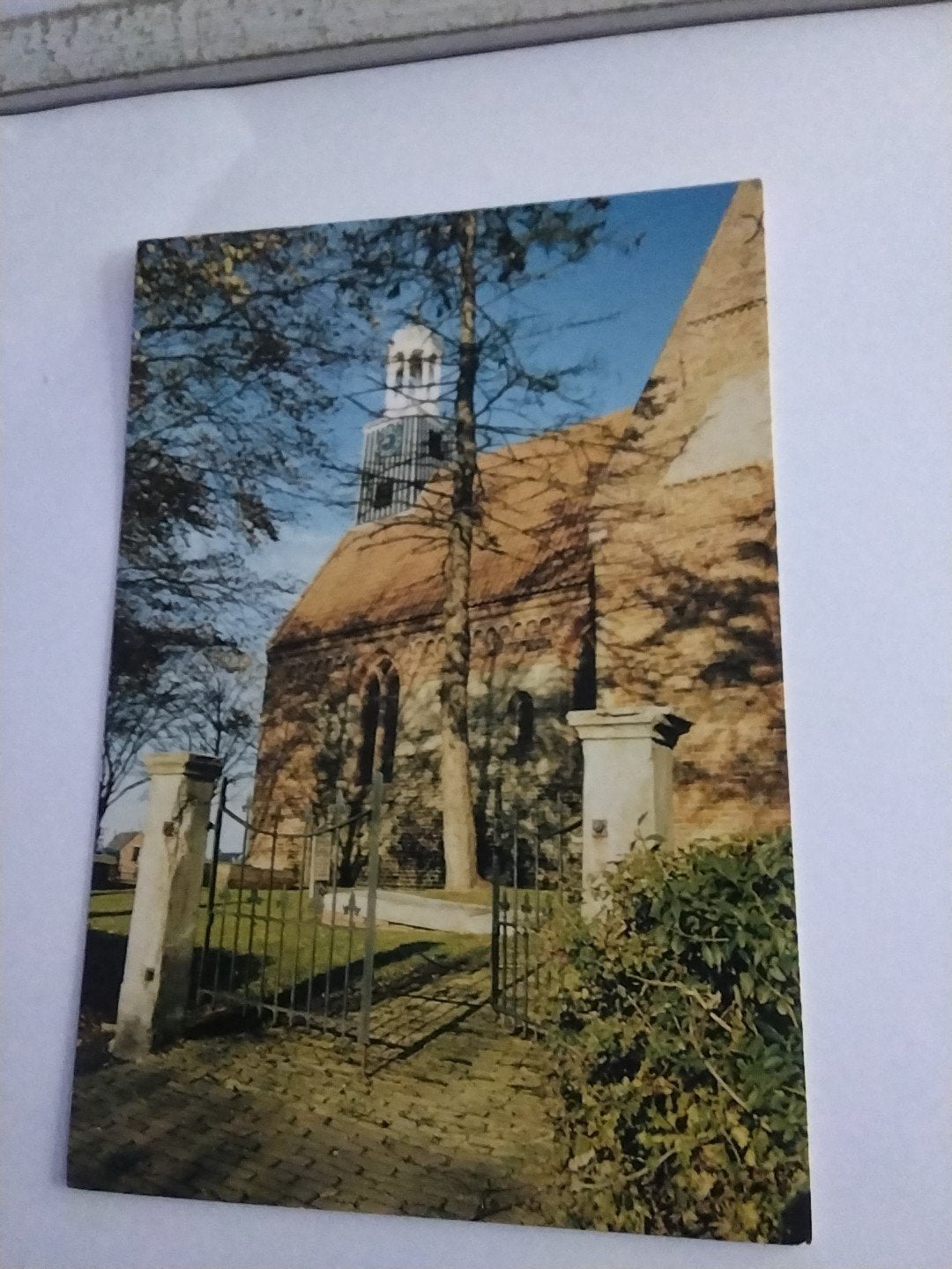 Ansichtkaart St. Donatuskerk te Leermens, Ophalen of Verzenden, 1960 tot 1980, Ongelopen, Groningen