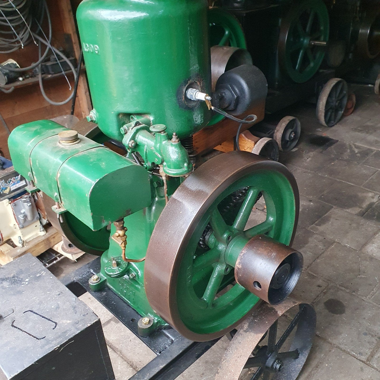 te koop aangeboden lister junior, Ophalen, Gebruikt, Benzinemotor