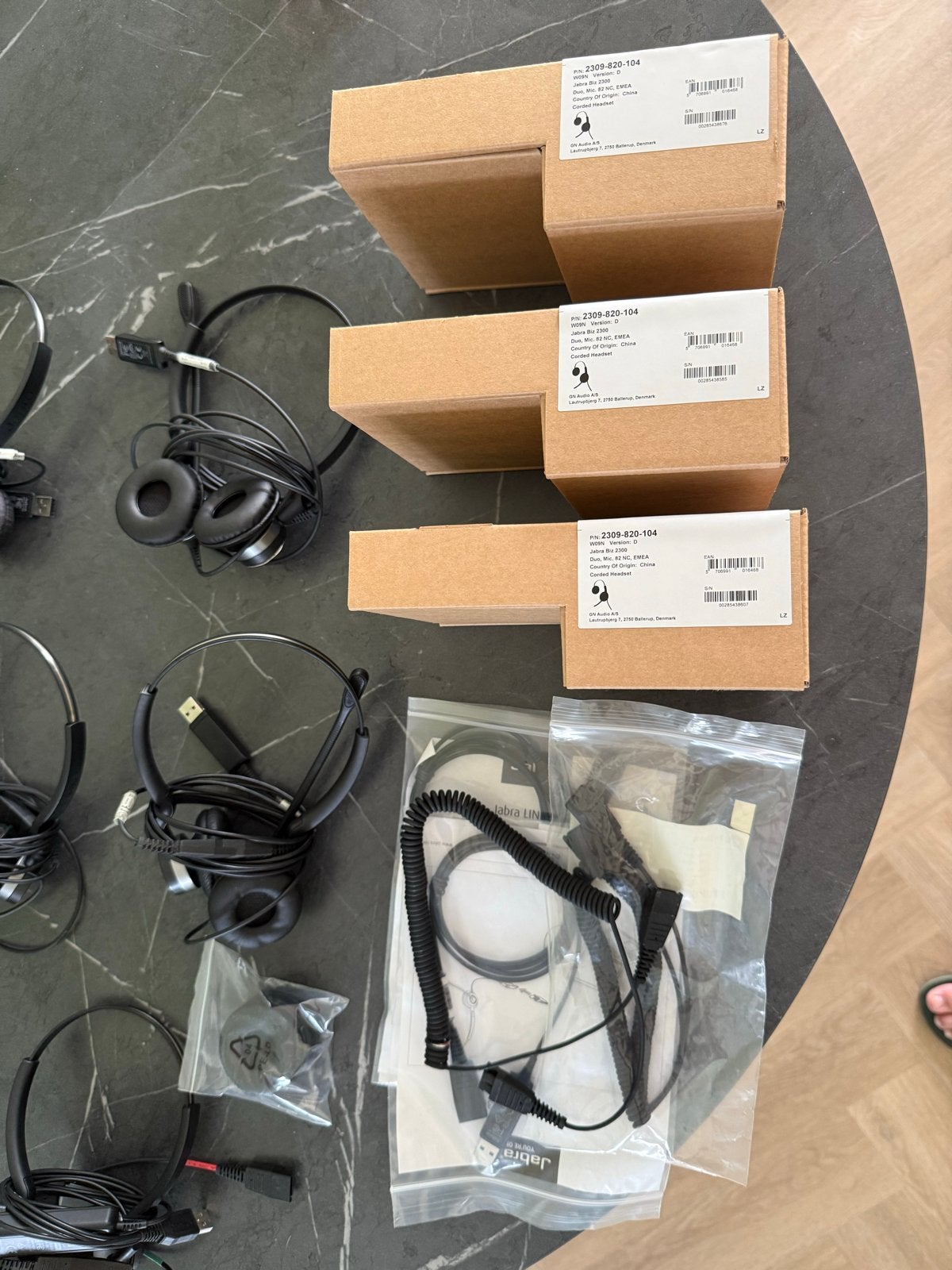 Jabra Biz 2300 Headsets - Nieuw en Gebruikt