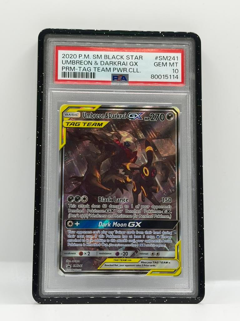 Umbreon & Darkrai psa 10, Ophalen of Verzenden, Zo goed als nieuw