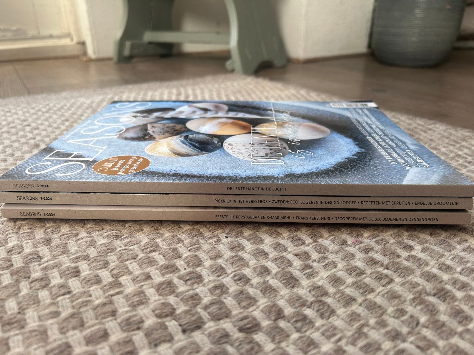 Seasons jaargang 2024 3 stuks tijdschrift, Ophalen of Verzenden, Zo goed als nieuw