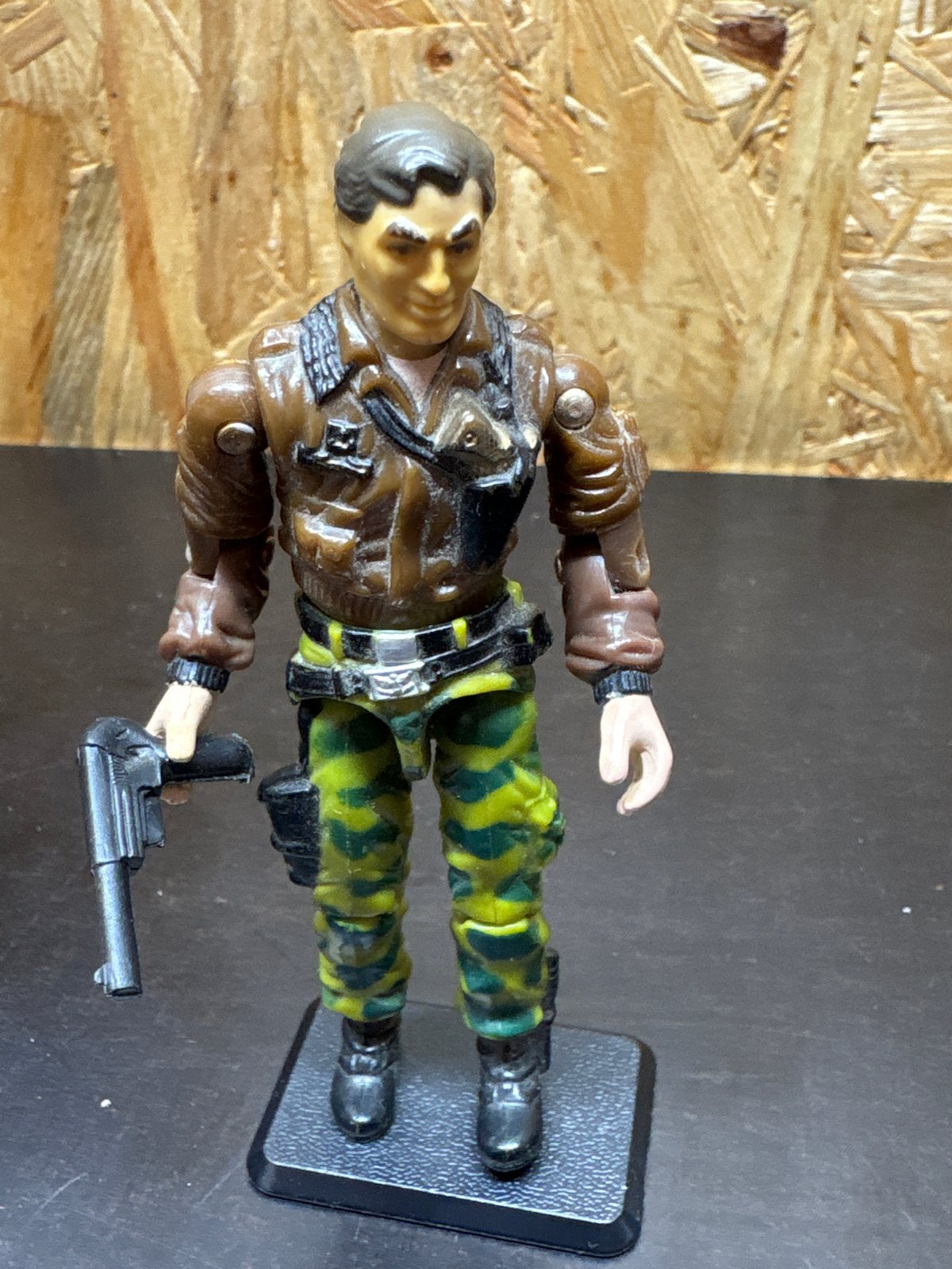 Vintage G.I. Joe Actionfiguur - General Hawk (1983), Ophalen of Verzenden, Gebruikt