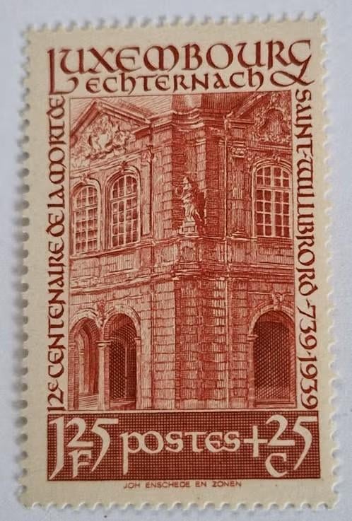 Luxemburg 1938 - Yvert 302 - Paviljoen  Echternach, Ophalen of Verzenden, Luxemburg, Postfris