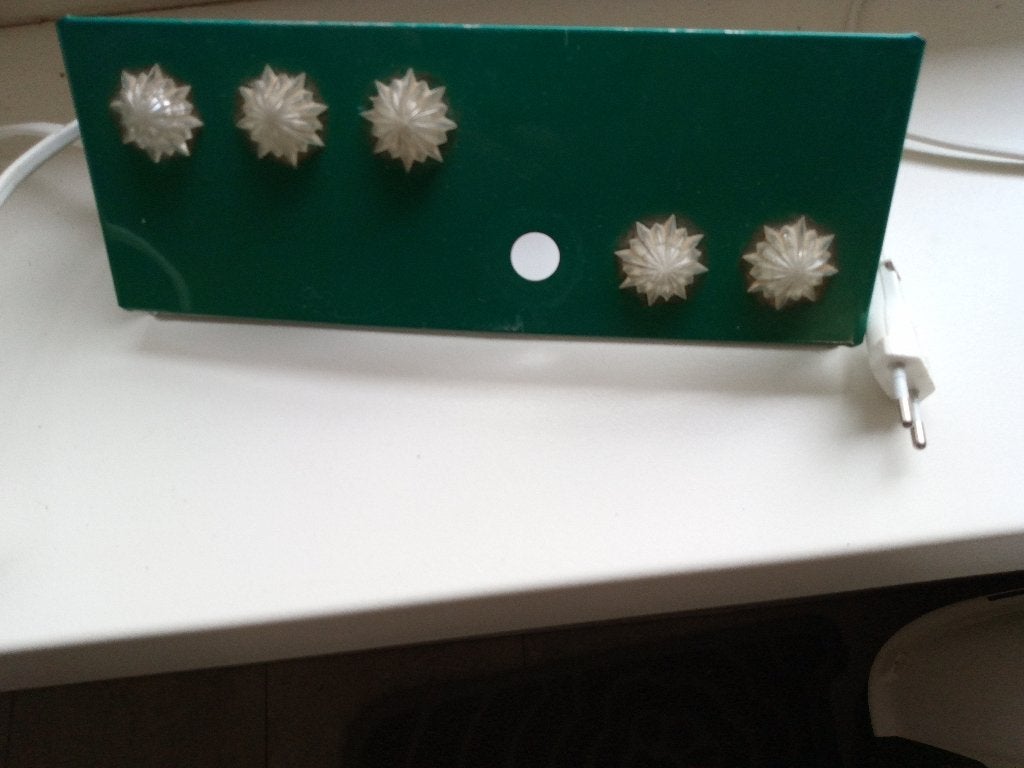 retro nachtlampje/bedlampje kleur groen, Verzamelen, Ophalen of Verzenden, Huis en Inrichting