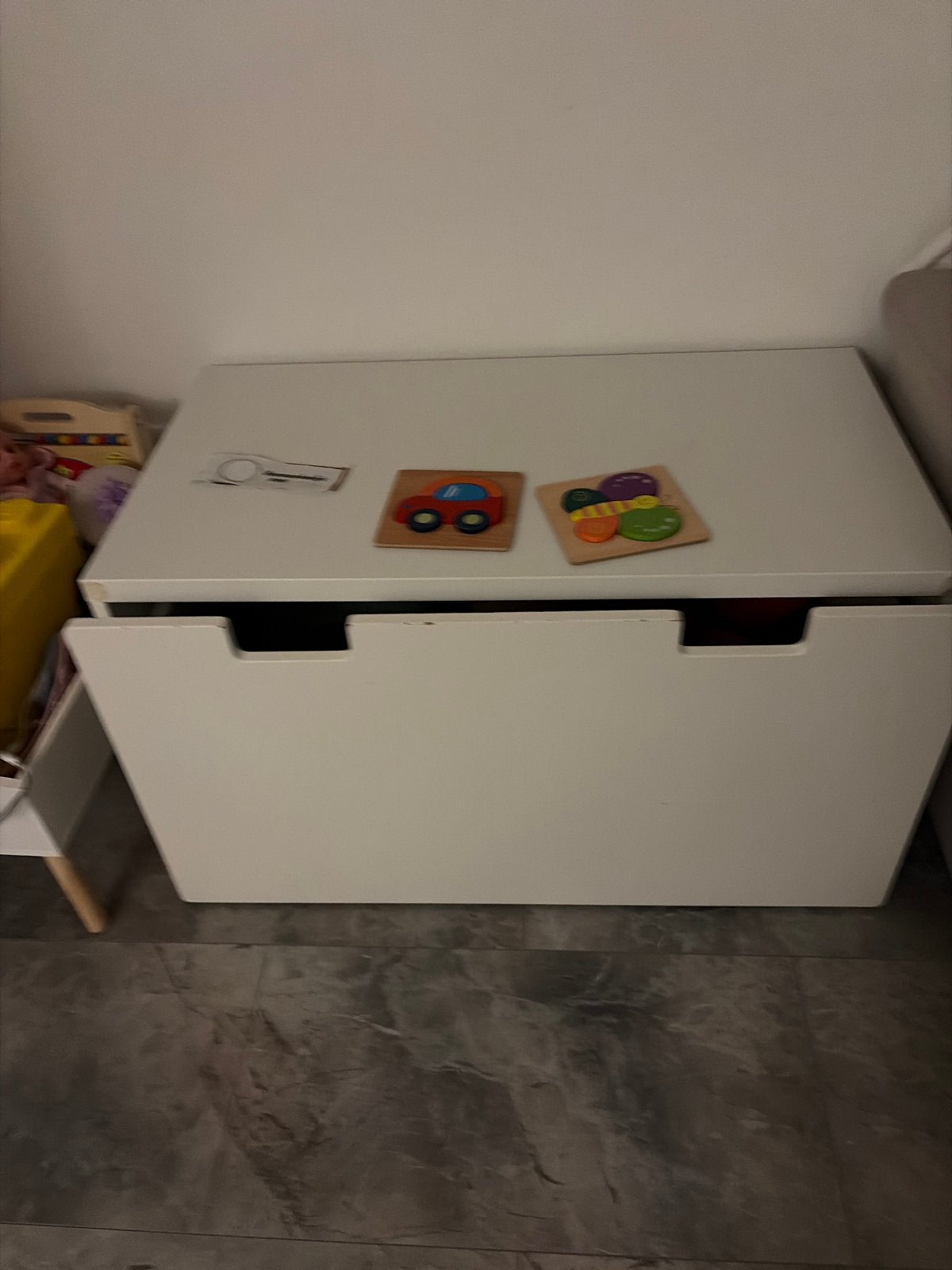 Witte opbergkast met lade ikea stuva, Ophalen of Verzenden, Gebruikt, Kast