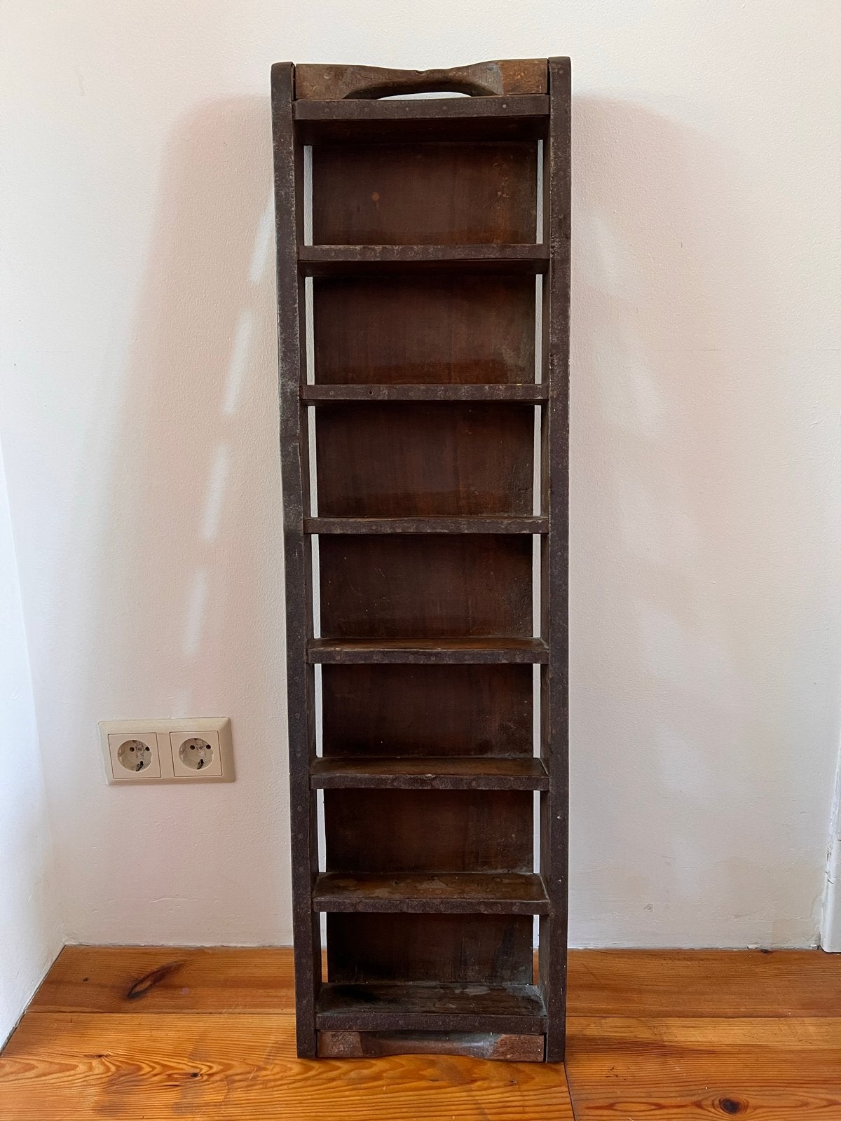 Brocante bakstenen mal, te gebruiken als letterbak, Ophalen