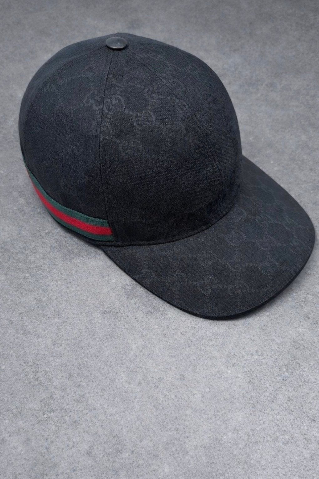 Gucci pet donker met rood/groene streep, Kleding | Dames, Hoeden en Petten, Ophalen of Verzenden, Zo goed als nieuw, One size fits all