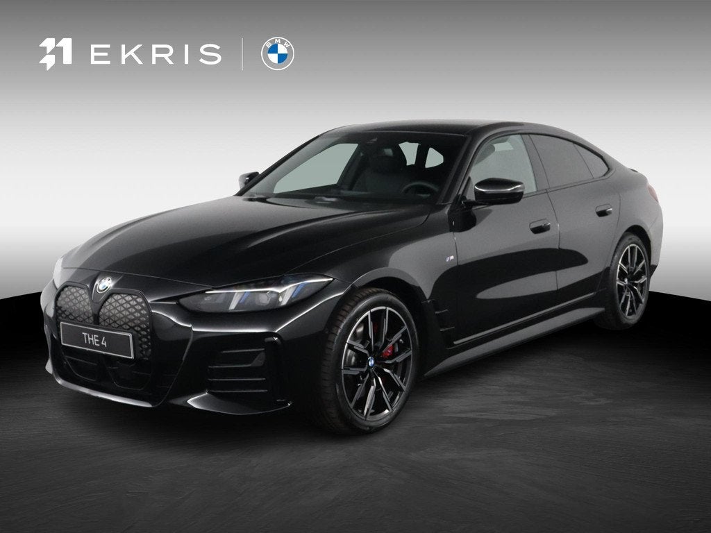 BMW i4 eDrive35 M Sport Pro Edition | Comfort Pack, Auto's, BMW, Achterwielaandrijving, Zwart, 491 km, Zwart