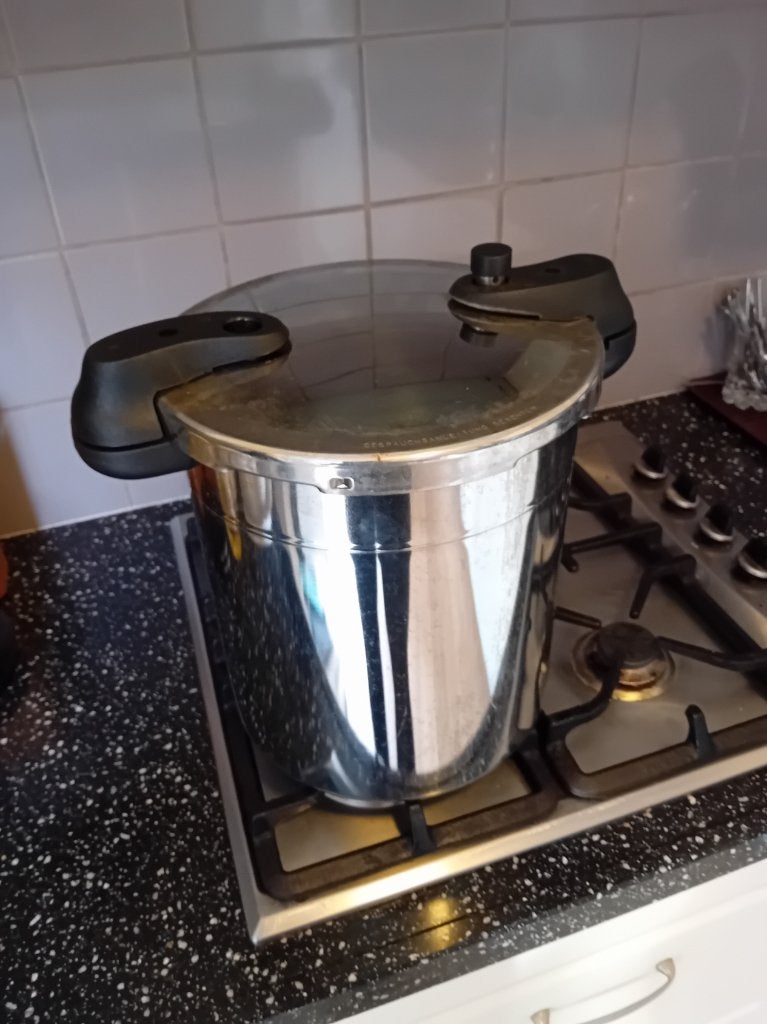 Sitramax Snelkookpan 13 Liter - Koken & Steriliseren, Ophalen, Snelkookpan, Gebruikt, Rvs