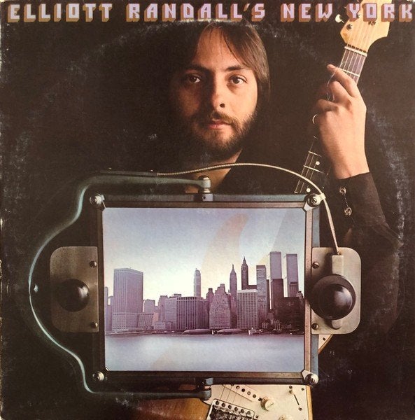LP ELLIOTT RANDALL ( Ex-Steely Dan ) - NEW YORK, Ophalen of Verzenden, Zo goed als nieuw, Inclusief binnenhoes, 12 inch