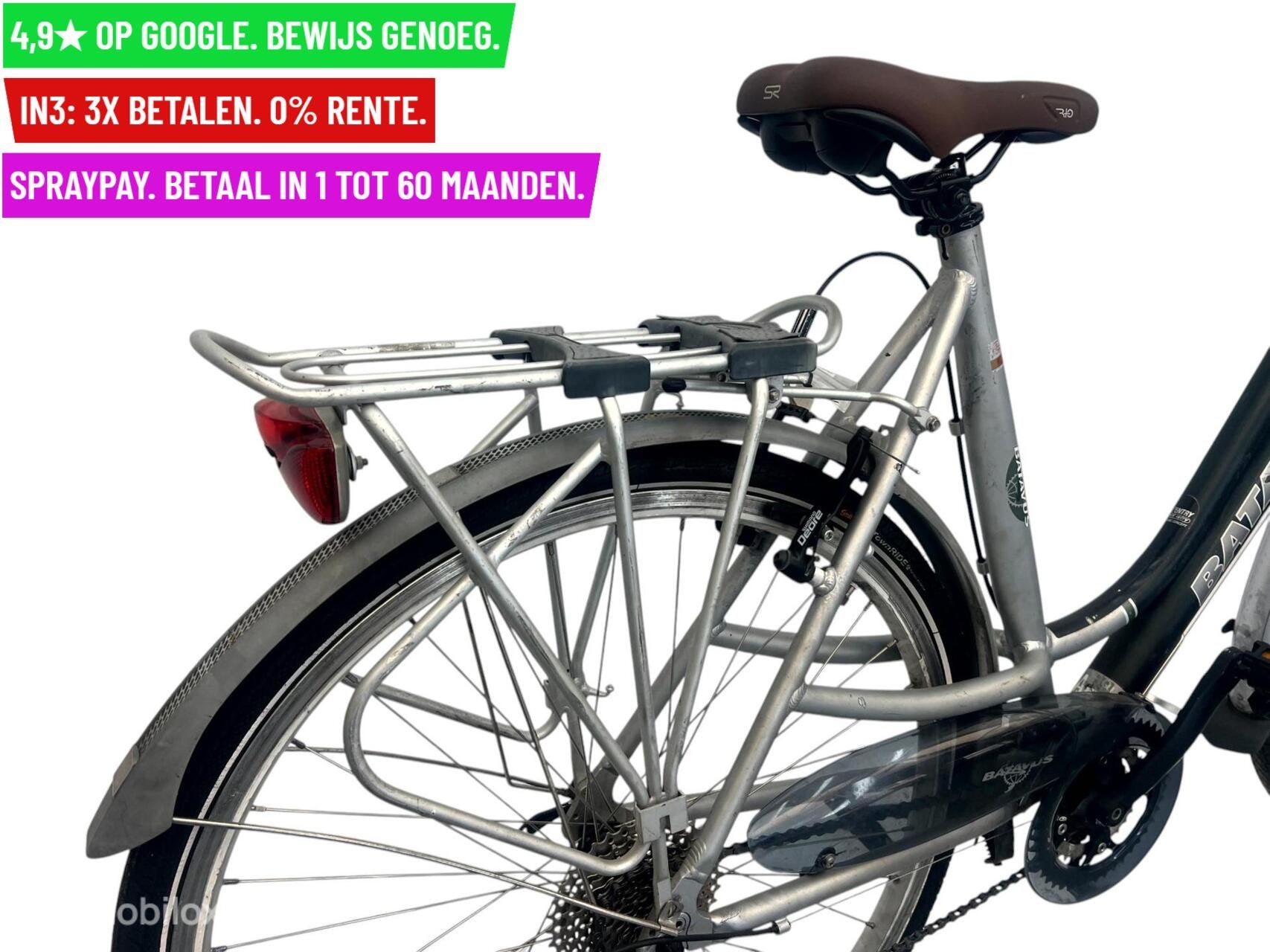 Damesfiets Batavus Socorro 28"/58cm/27ver - Garantie/Leverin, 9713 Bv Groningen, Batavus, 56 cm of meer, Facebikenl@gmail.com