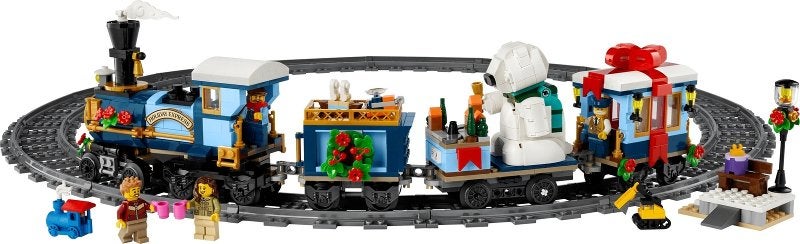 Lego | Icons  | Kerst |Feestelijke kersttrein | 10361, Lego, Nieuw, https://legohouse.com/en-gb/info/contact-us/, Ophalen of Verzenden