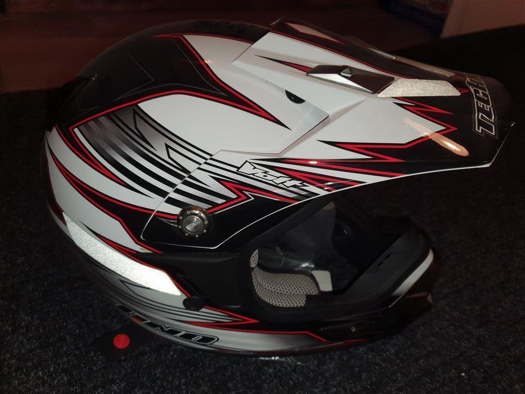 Techno Volt MX helm maat 58 = M, Motoren, M, Offroadhelm, Dames, Ophalen of Verzenden