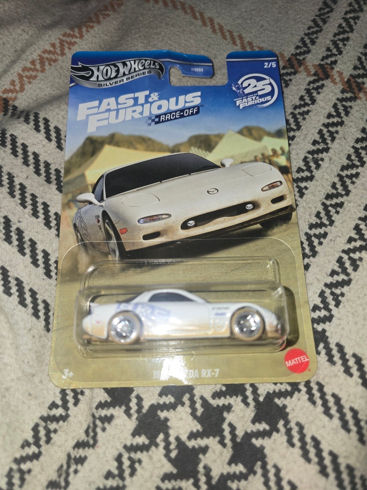 Hot Wheels Fast & Furious 1995 Mazda RX-7, Ophalen of Verzenden, Nieuw, Auto