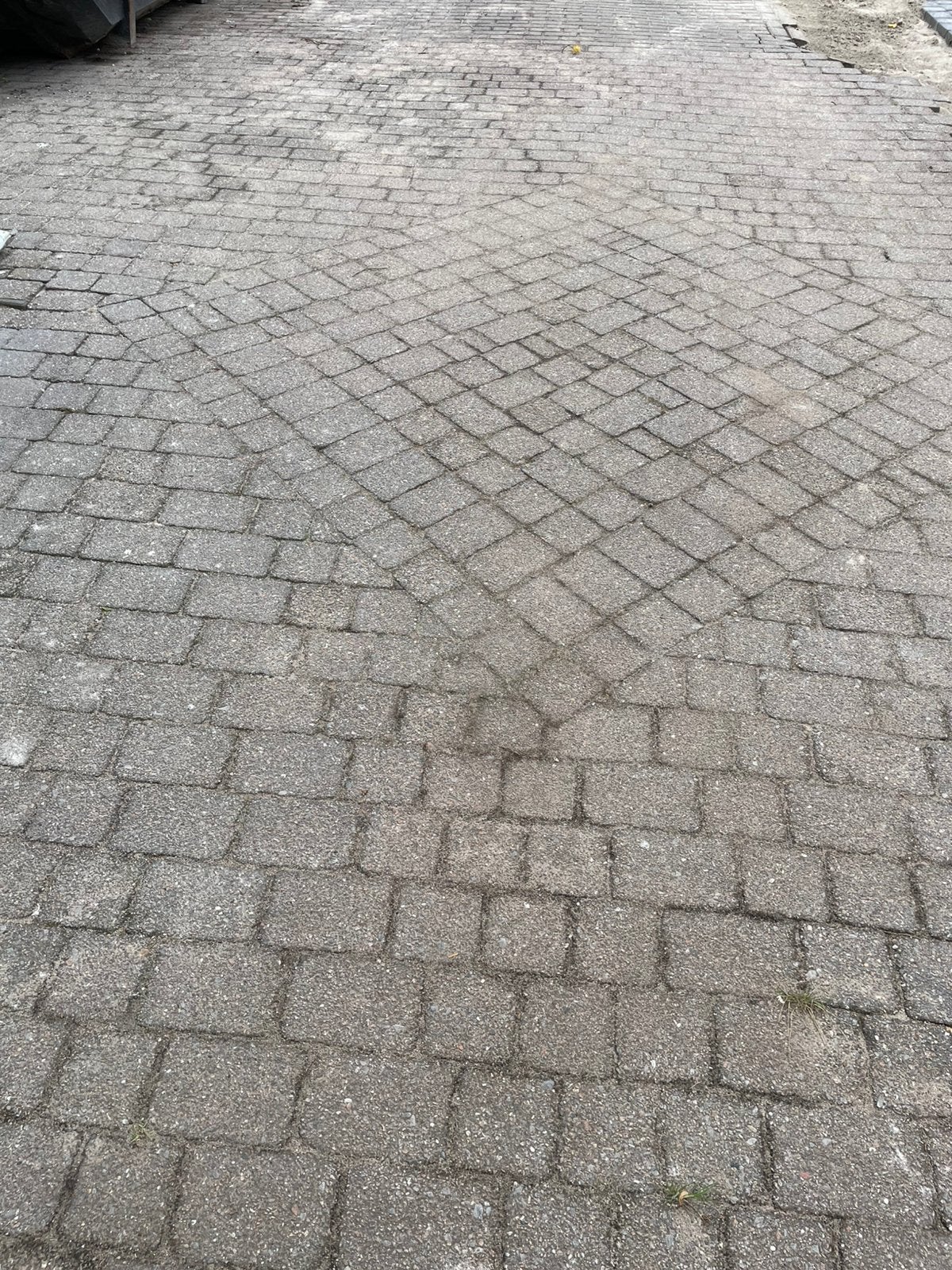 Cobbelstones grijs/zwart 20x15 en 15x15 cm, Tuin en Terras, Ophalen of Verzenden, Beton, Klinkers