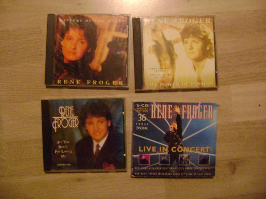 Rene Froger en De Toppers CD's en DVD's, Ophalen of Verzenden, Zo goed als nieuw