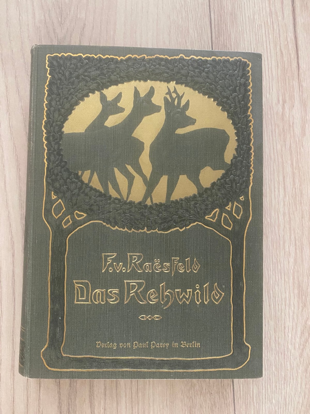 Das Rehwild - Von Raesfeld boek l jacht l jagen l ree, Ophalen of Verzenden