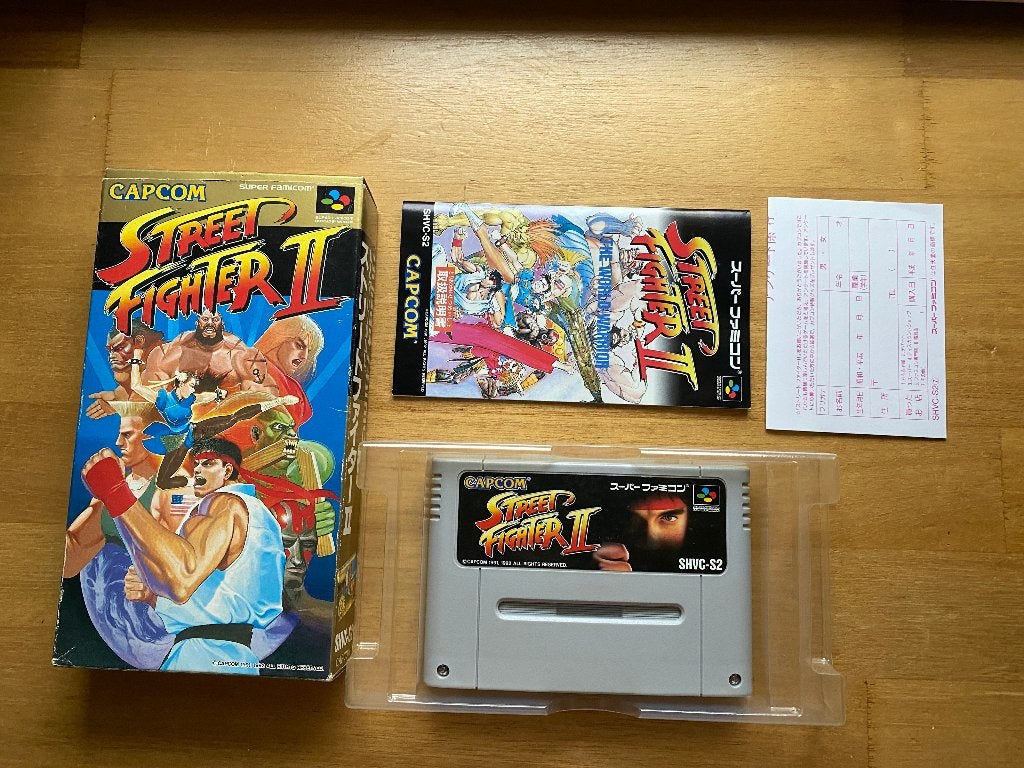Street fighter II super famicom, 1 speler, Ophalen of Verzenden, Zo goed als nieuw, Vanaf 3 jaar
