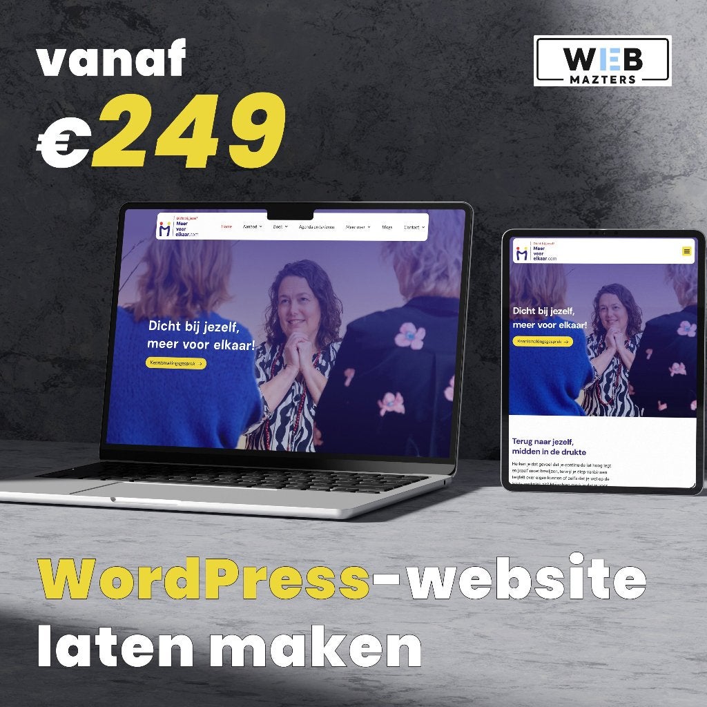 WordPress website laten maken vanaf €249, Diensten en Vakmensen, Webdesigners en Hosting, Website Bouw