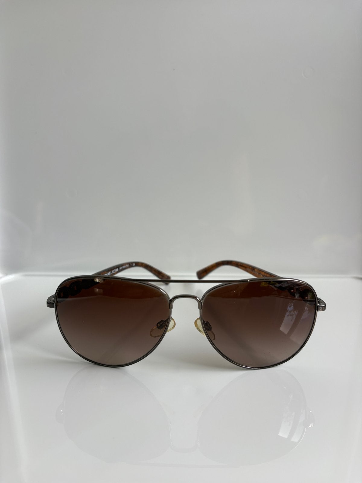 Michael Kors MK 1003 Fiji Aviator Zonnebril Brons/Bruin, Overige merken, Zonnebril, Bruin, Ophalen of Verzenden