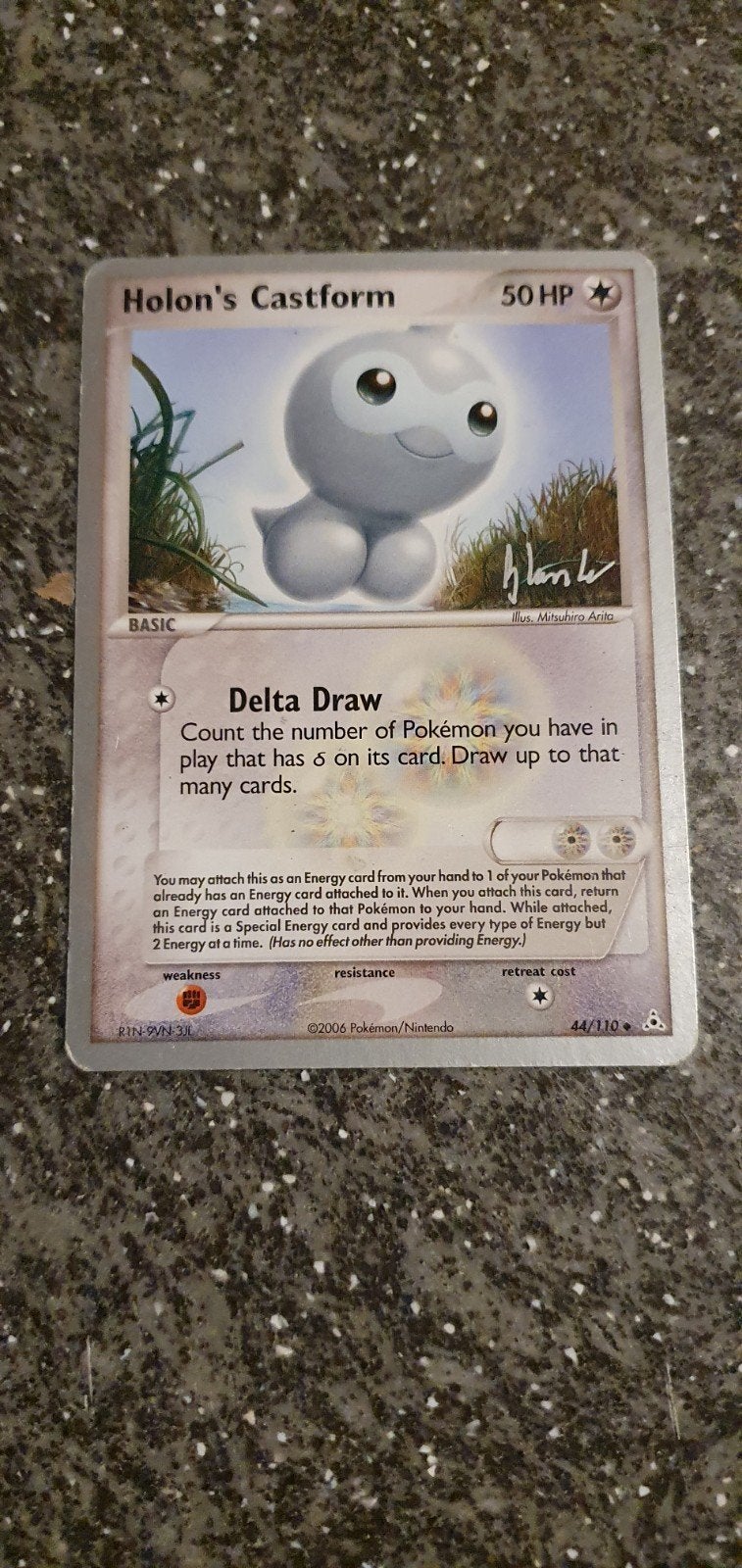 Holon's Castform 44/110  Pokémon Kaart - World Championships, Ophalen of Verzenden, Zo goed als nieuw