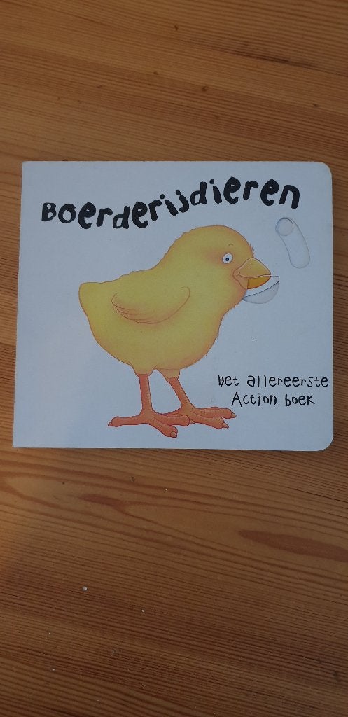 Boerderijdieren. Het allereerste Action boek., Ophalen of Verzenden, Gelezen, Fictie algemeen