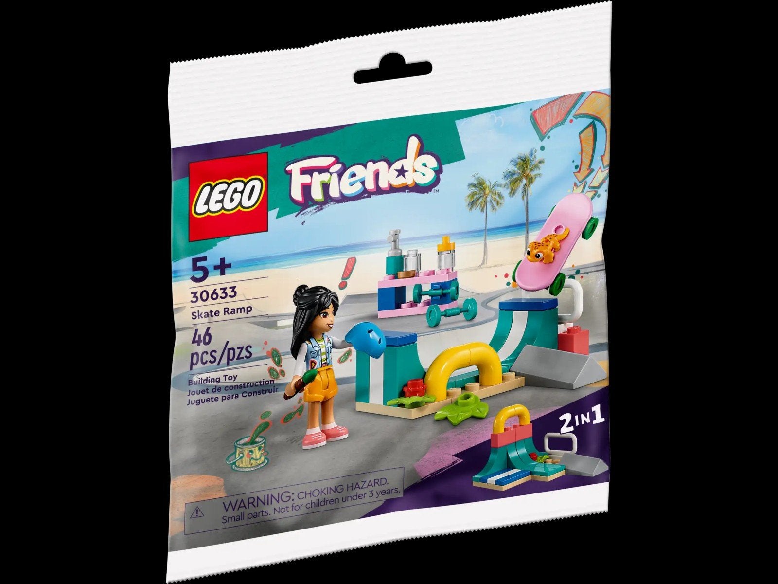 35% Korting op Lego Friends 30633 Skatebaan, seald in ongeop, Lego, Nieuw, Friends, Ophalen of Verzenden