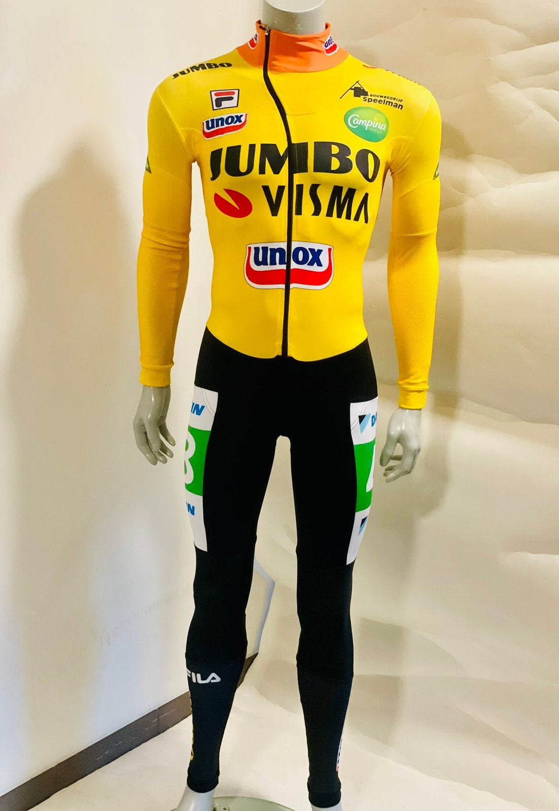 Schaatskleding schaatspak marathon massastart pak rubber M, Sport en Fitness, Ophalen of Verzenden, Nieuw