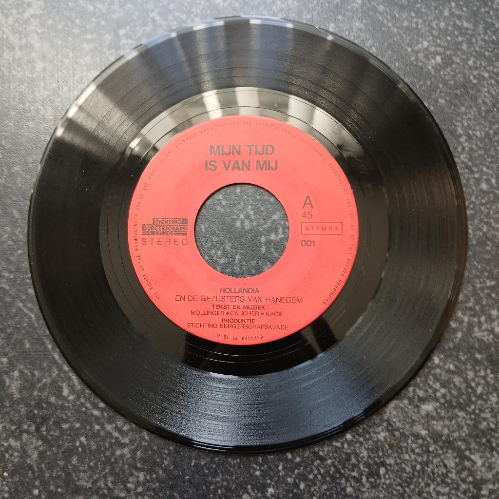 Hollandia en de Gezusters van Hanegem - Hoe Ik Het Doe, Gebruikt, 7 inch, Ophalen of Verzenden, Nederlandstalig