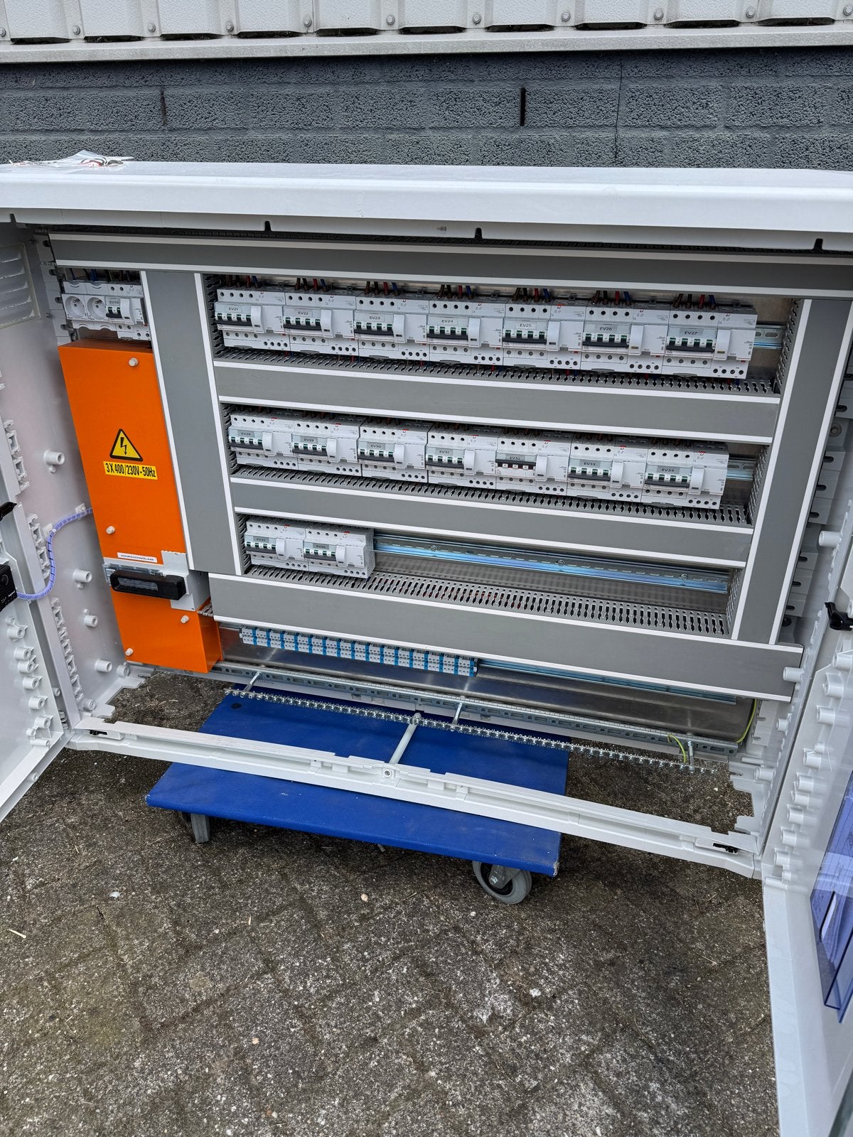 Elektrokast voor opladen elektrische auto’s, Ophalen, Gebruikt, Groepenkast