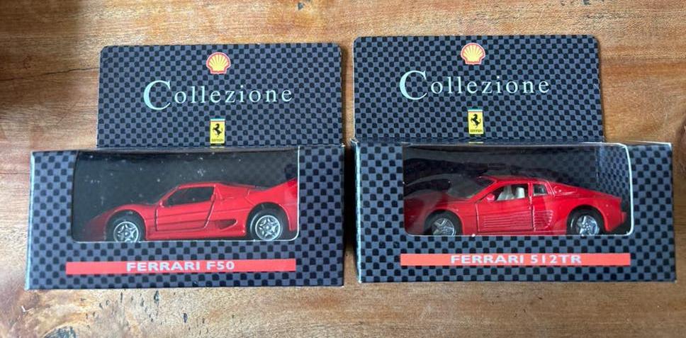 Ferrari F50 & 512TR Shell Collezione modelauto's, Ophalen of Verzenden, Nieuw, Auto, Overige merken